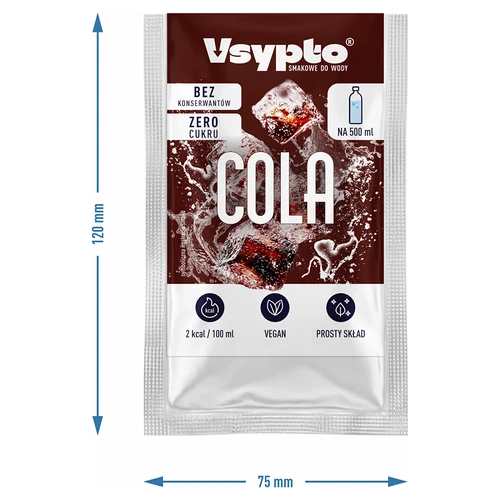 VSYPTO med colasmag – smagspulver til vand, 3 g - 4