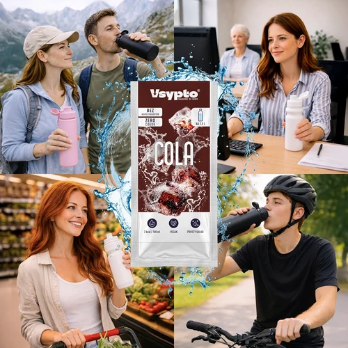 VSYPTO med colasmag - smagspulver til vand, 9 g - 8