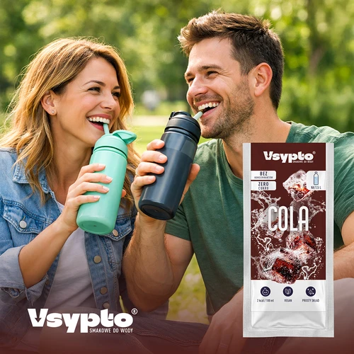 VSYPTO med colasmag - smagspulver til vand, 9 g - 7