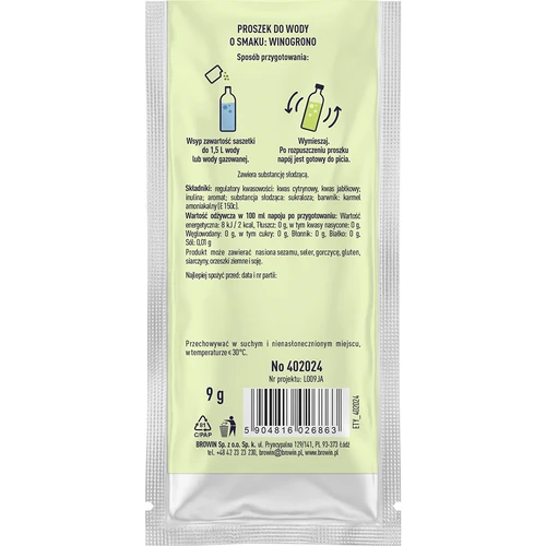 VSYPTO med druesmag, 9 g - 3