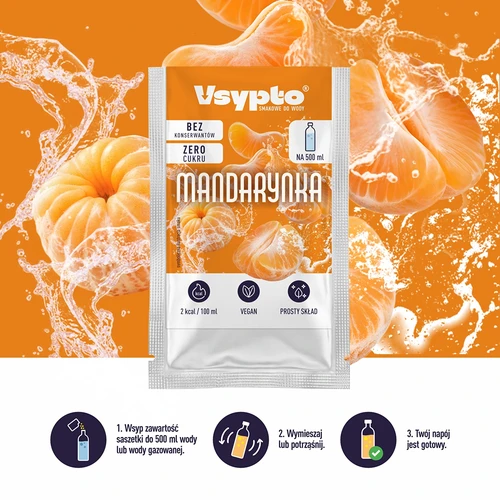 VSYPTO med mandarinsmag, 3 g - 6