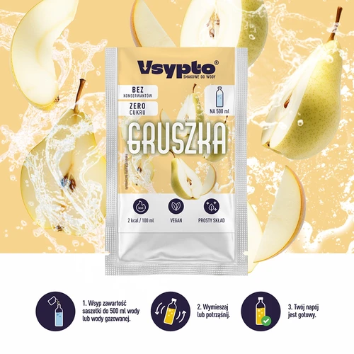 VSYPTO med pæresmag, 3g - 6