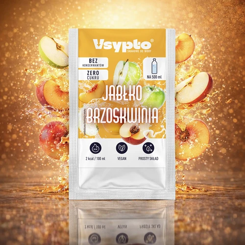 VSYPTO med smag af Æble-Fersken, 3 g - 5