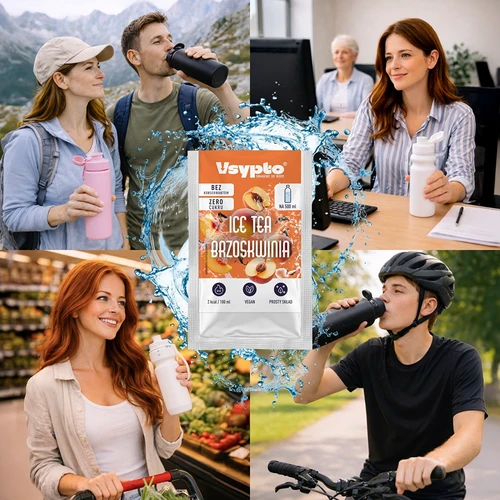 VSYPTO med smag af Iste Fersken, 3 g - 8
