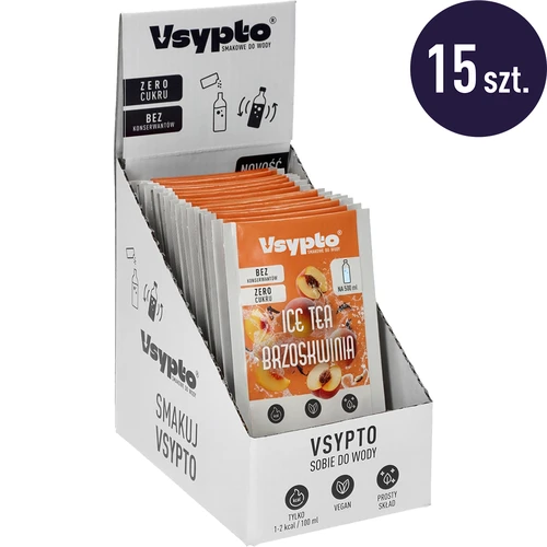 VSYPTO med smag af Iste Fersken, 3 g - 10