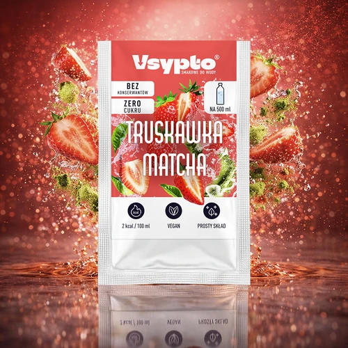 VSYPTO med smag af Jordbær & Matcha, 3 g - 5