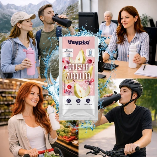 VSYPTO med smag af pære og tranebær, 9 g - 8