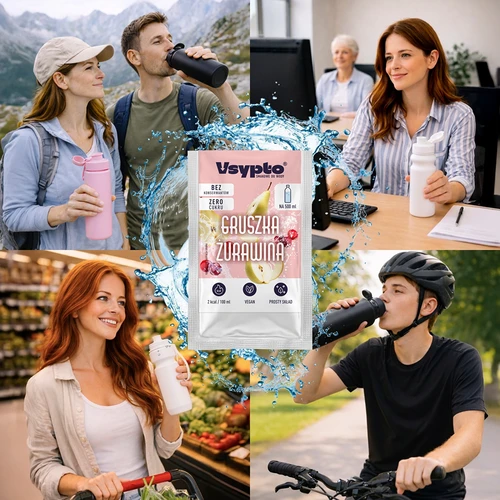 VSYPTO med smag af Pære & Tranebær, 3 g - 8