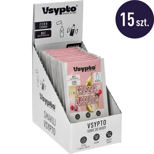 VSYPTO med smag af Pære & Tranebær, 3 g - 10