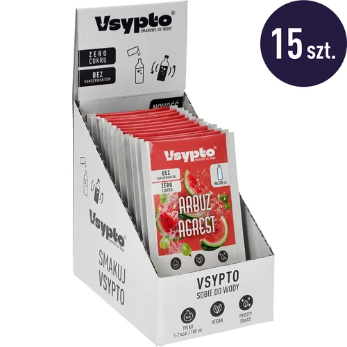 VSYPTO med smag af vandmelon og stikkelsbær, 3 g - 10