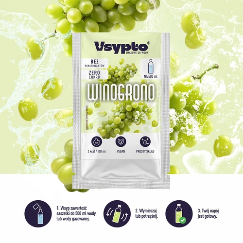 VSYPTO med smag af vindrue, 3 g - 6