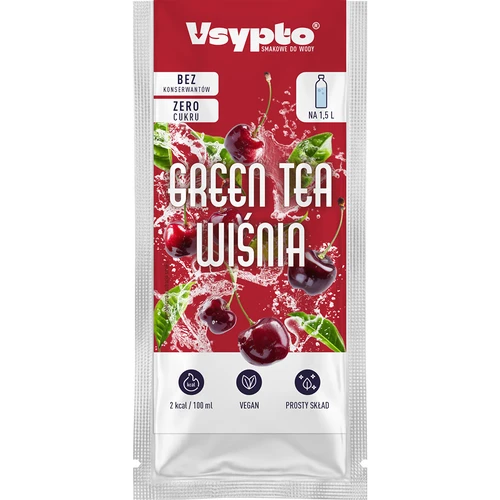 VSYPTO med smagen Green Tea Kirsebær, 9 g - 2