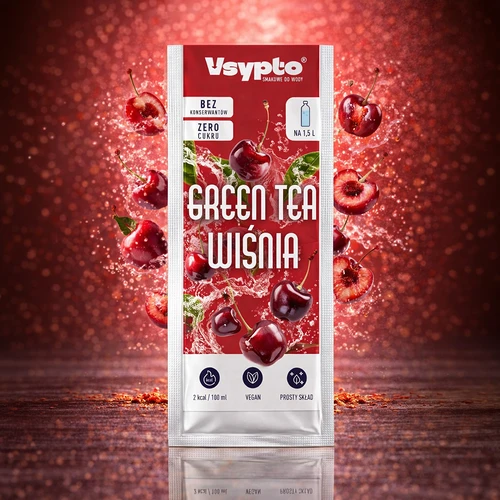 VSYPTO med smagen Green Tea Kirsebær, 9 g - 5