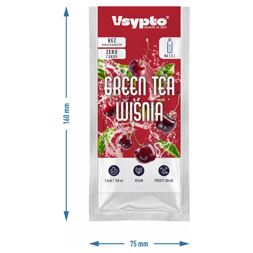 VSYPTO med smagen Green Tea Kirsebær, 9 g - 4