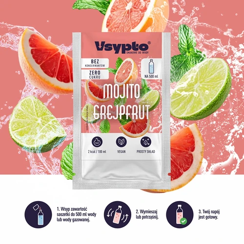 VSYPTO Mojito Grapefrugt, 3 g - 6