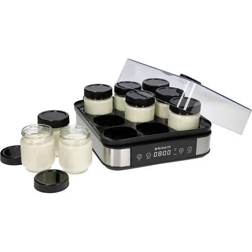 Yoghurtmaskine med termostat, 9 glas, 1,6 L - 4