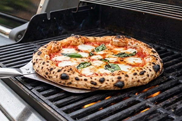 Napolitansk pizza fra gasgrill