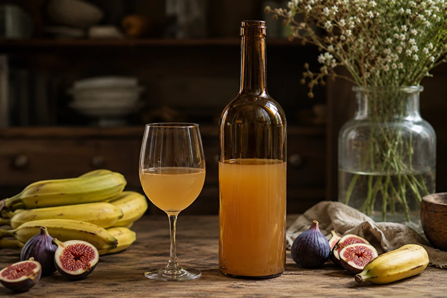 Browin Przepiśnik - Dessertvin af figner og bananer