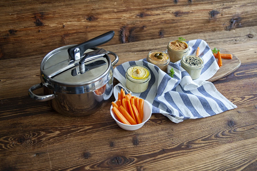 Browin Przepiśnik - Hummus i forskellige smagsvarianter